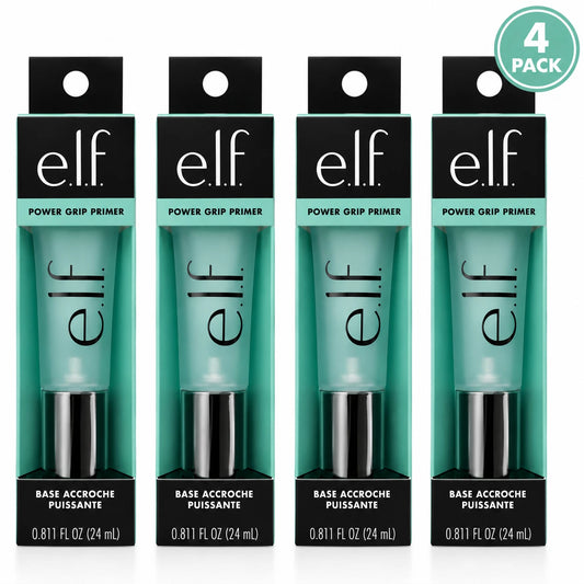 e.l.f. Power Grip Primer Gel-Based Hydrating Face Base 0.811 fl oz 4 Pack