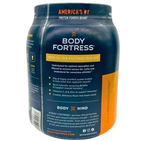Body Fortress Isolate Vanilla 1.5lb – 2 Pack – EXP 05/2026 – New 4