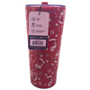 Hydrapeak Roller Skating Santa Holiday Insulated Stainless Steel Tumbler Cup 22