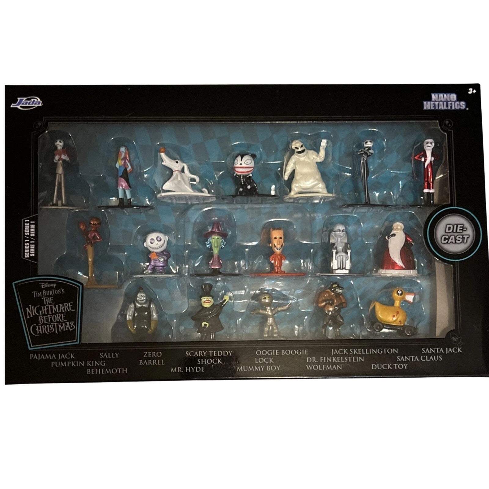 Jada Nano Metalfigs Nightmare Before Christmas 18 Figures Set New 1