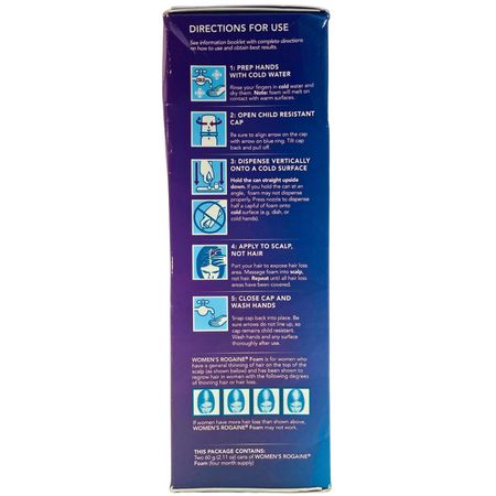 Women’s Rogaine 5% Minoxidil Topical Aerosol 2.11oz New 06/2026 3