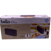 Bella 2-Slice Slim Toaster Fits-Anywhere Kitchenware 1 Pack NEW (Box Damaged)
