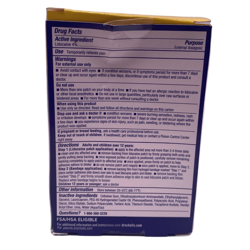 DR SCHOLL'S Blister Pain Relief Complete Kit 12-ct Blister Treatment 2 Pack New