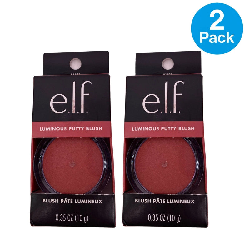 e.l.f. Luminous Putty Blush 0.35 oz 2 Pack New Shade 81538