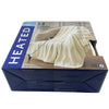 Sealy Heated Throw Silky Flannel 50x60 6 Heat Levels Cream New