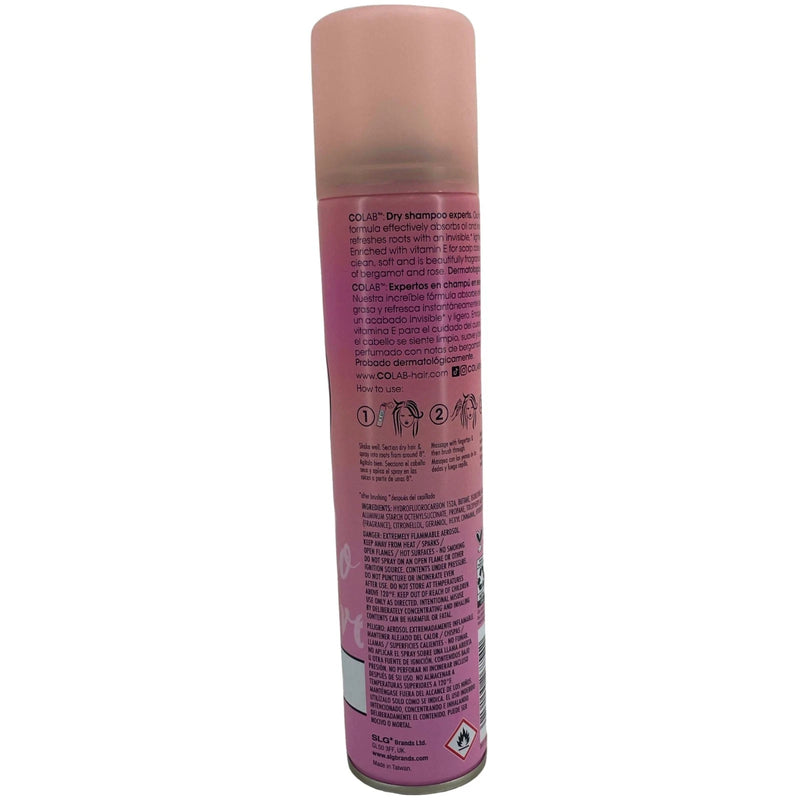 COLAB Original Dry Shampoo The Invisibly Clean One Bergamot & Rose 4.1 Oz 3 Pack