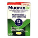 Max Strength 12Hr Chest Congestion Cough Relief Tablets 42ct Pack Exp 04/28 New