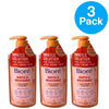Bioré Gentle & Breathable Acne-Prone Cleanser with Willow Bark 3 Pack Set bottle
