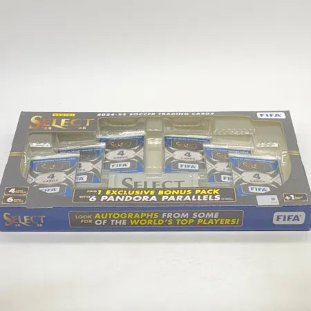 2024-25 Panini Select FIFA Soccer Box - 6 Pandora Parallels + 1 Bonus NEW Sealed 3