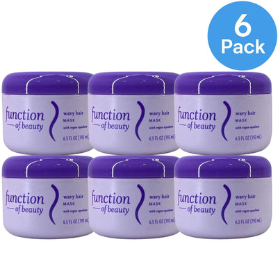 Function of Beauty Wavy Hair Mask with Vegan Squalane 6.5oz 6 Pack New