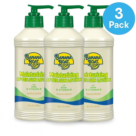 Banana Boat After Sun Lotion 16oz 3 Pack New