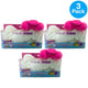 The Crème Shop x Hello Kitty - Friends Plush Spa Headband White Pink Bow 3 Pack