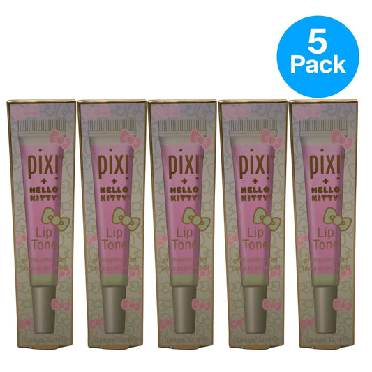 Pixi Hello Kitty Lip Tone Prettiness pH Reactive Tint 0.4 fl oz 5 Pack New
