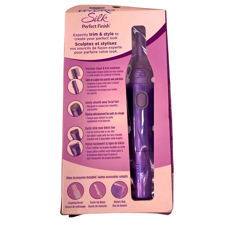Schick Hydro Silk Perfect Finish 8-in-1 Grooming Kit for Women (8 Pack) New
