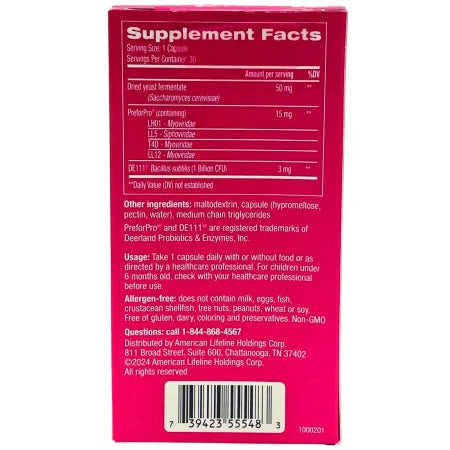 Florajen Triple Action Probiotic 30 Capsules – Exp 05/2026 3