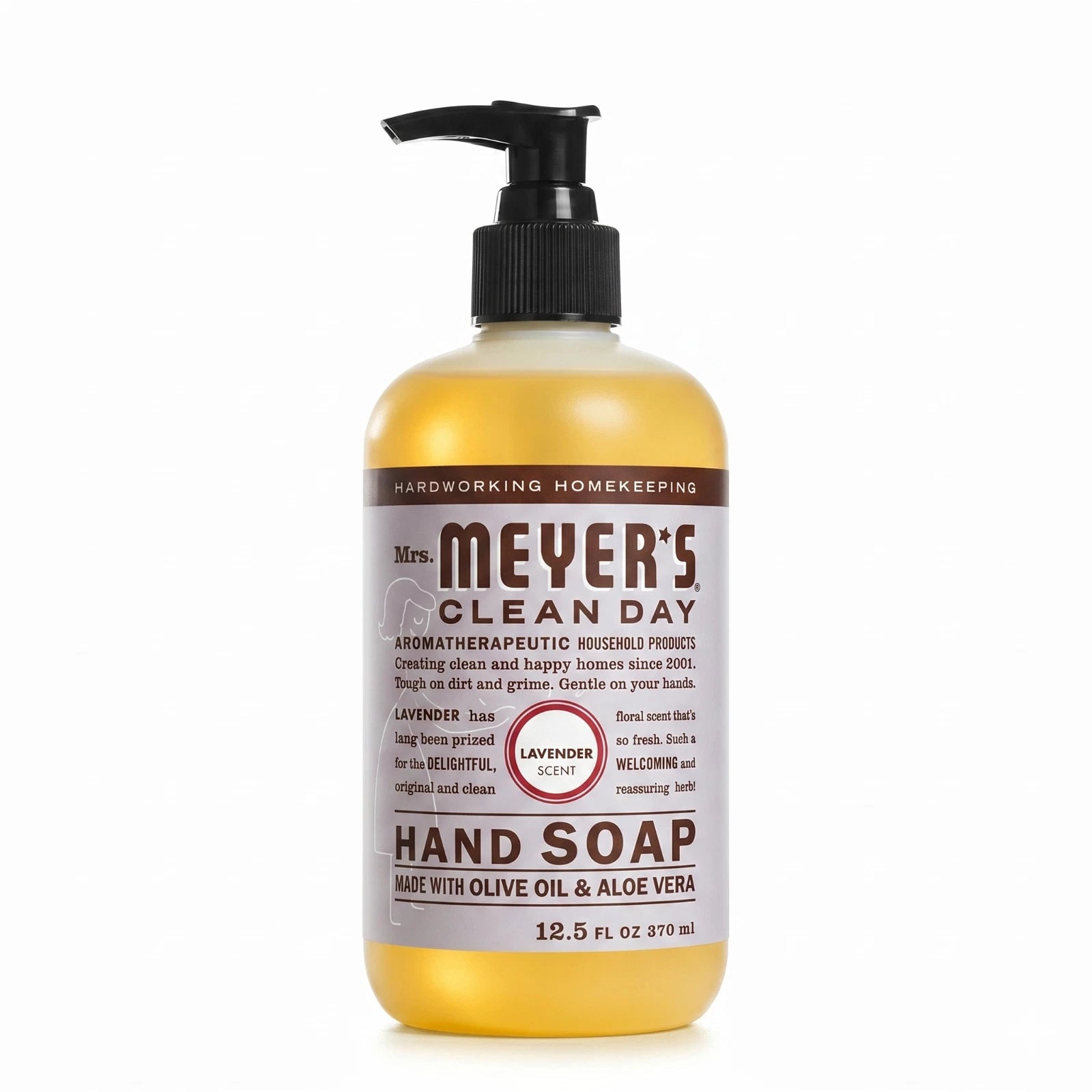 Mrs. Meyer's Clean Day Liquid Hand Soap Lavender Scent 5 Pack New 2