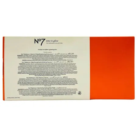 No7 Time to Glow The Radiance Collection Gift Set (1 Pack) New 2