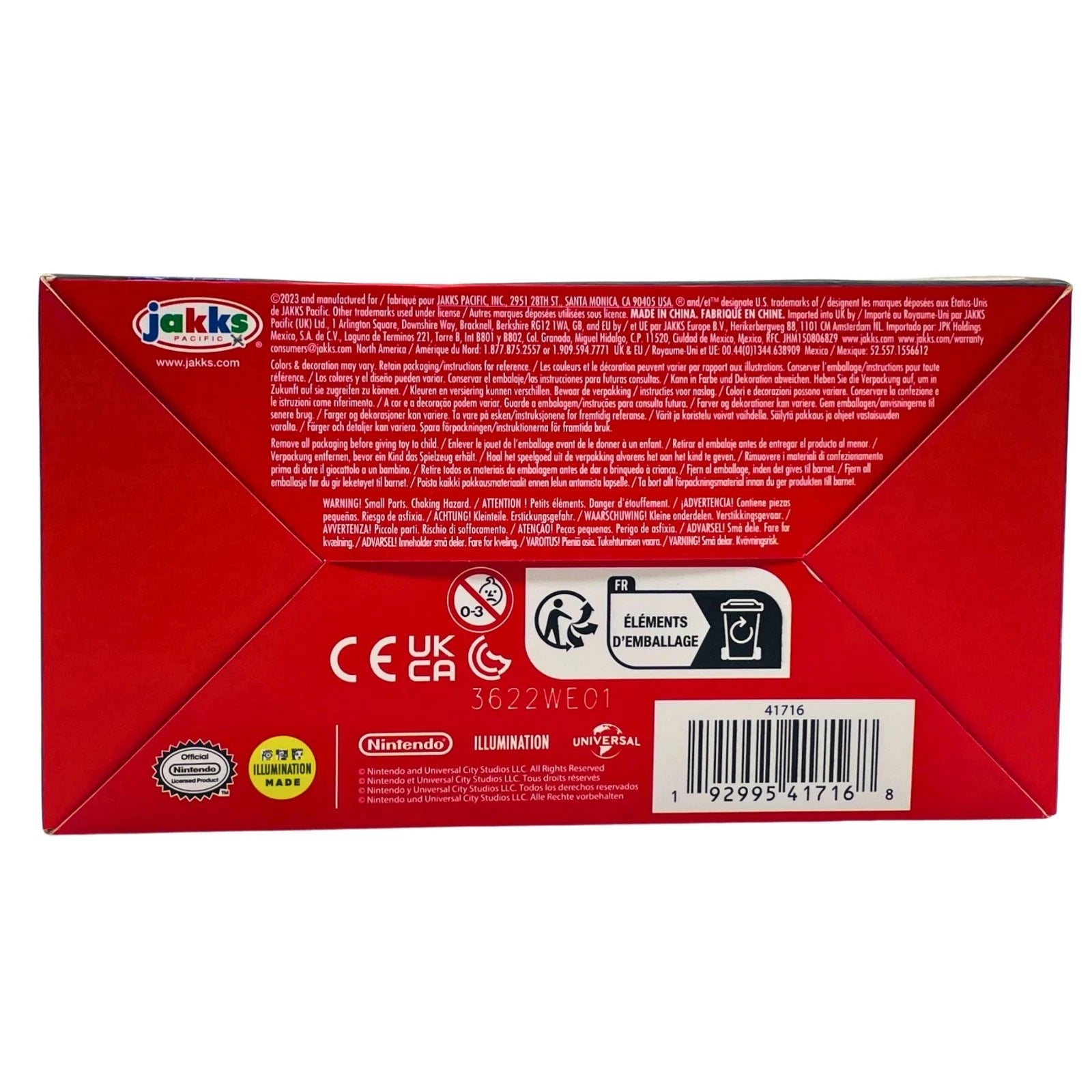 Super Mario Bros Movie Mario Action Figure w/ Plunger Accessory New 3