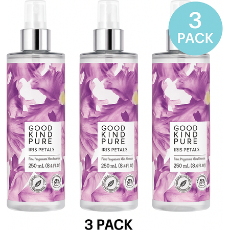 Good Kind Pure Iris Petals Fine Fragrance Mist 8.4oz 3 Pack New