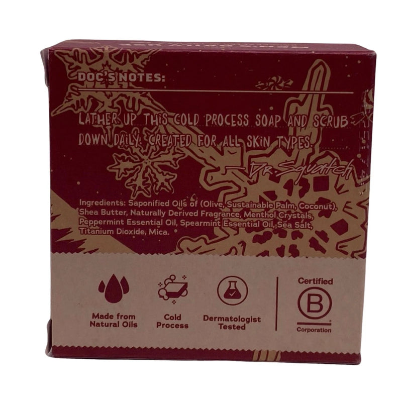 Dr Squatch Frosty Peppermint Natural Soap 5 OZ 8 Pack New