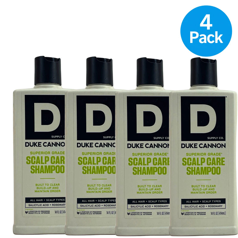 Duke Cannon Superior Grade Scalp Care Shampoo Salicylic Acid & Rosemary 14 fl oz
