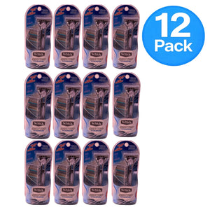 Schick Quattro Titanium Razor with 4 Refill Cartridges (12 Pack) New