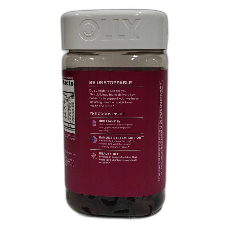 Olly Women's Multi Vitamin Gummies 400 Total Exp 05/27 Pack of 2 New
