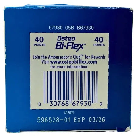 Osteo Bi-Flex Triple Strength + Turmeric 80 Tabs – 1 Pack – New 5