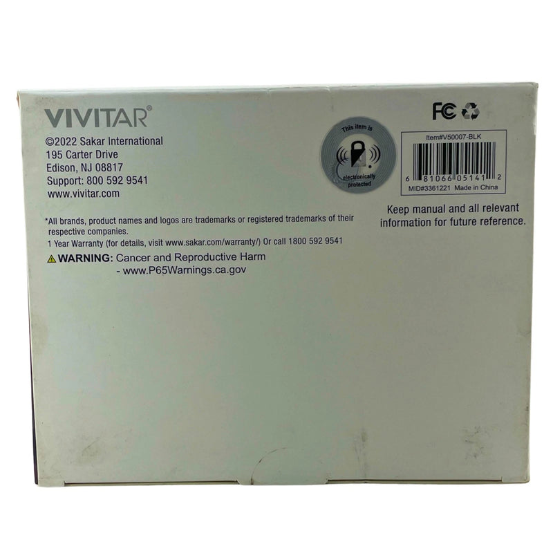 Vivitar Alarm Clock Wireless Charger Pad 5W Digital LED Nightstand Stand 2 Pack