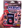 PA Sport NFL 2025 Starter Pack – 5 Pack – 18 Stamps + Book – Collect All 400