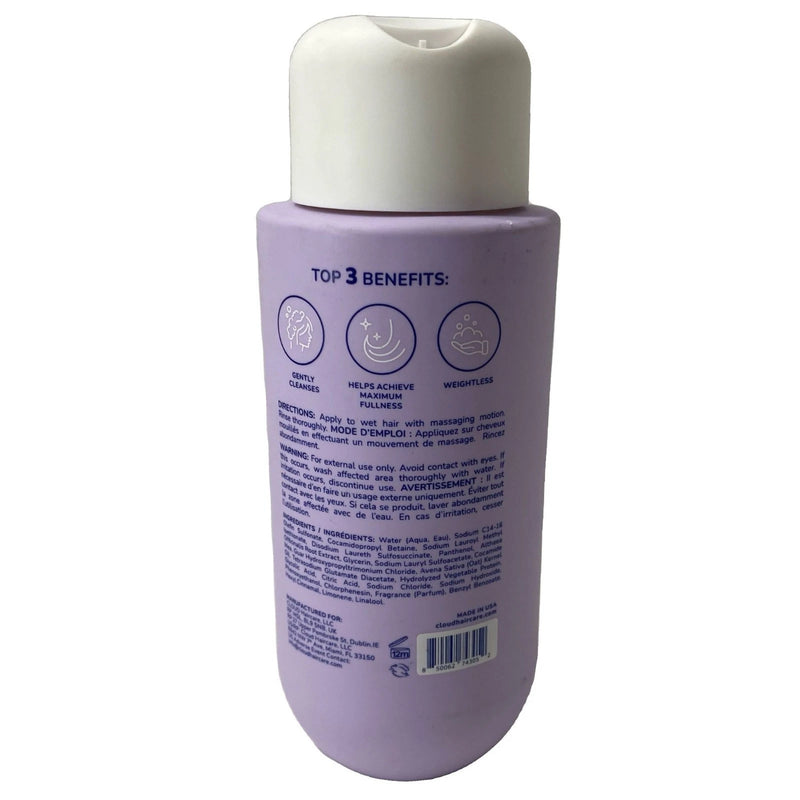 Cloud Volume Shampoo Marshmallow Extract All Hair Types 12 fl oz 2 Pack New
