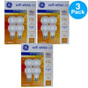 GE Soft White LED 40W Replacement A19 Light Bulbs 5.5W 430 Lumens 4 Bulbs 3 Pack