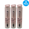 Real Techniques Dual-Ended Brow Brush Brow Grooming Tool 3 Pack New