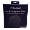 BlackWolf Sonic Scalp Scrubber Rechargeable - Professional hair care device for deep scalp massage and cleansing