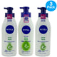 Nivea Aloe Vera Body Lotion 16.9 oz 3 Pack New