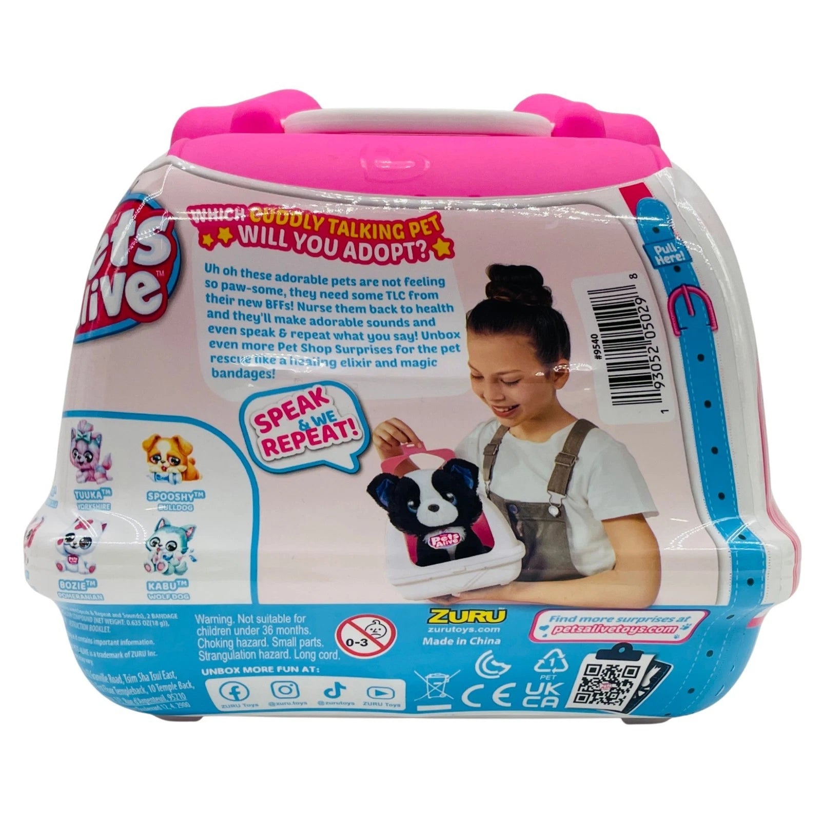 Zuru Pets Alive Puppy Rescue Surprise Talking Puppy – 1 Pack – New