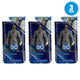 DC Comics Cyborg Grey Red Action Figure 6 Inch Spin Master Box Pack of 3 New