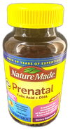 Nature Made Folic Acid DHA Prenatal 90ct 180 Total Exp 06/27 Pack of 2 New