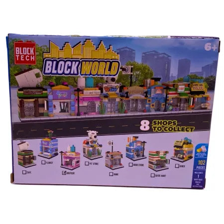 Block Tech Block World Boutique Building Set - 102 Pieces - Belle Boutique