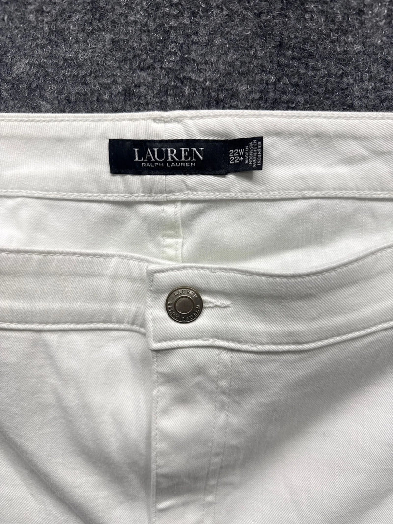 Lauren Ralph Lauren Shorts White Size 22w Women's NWOT NWT