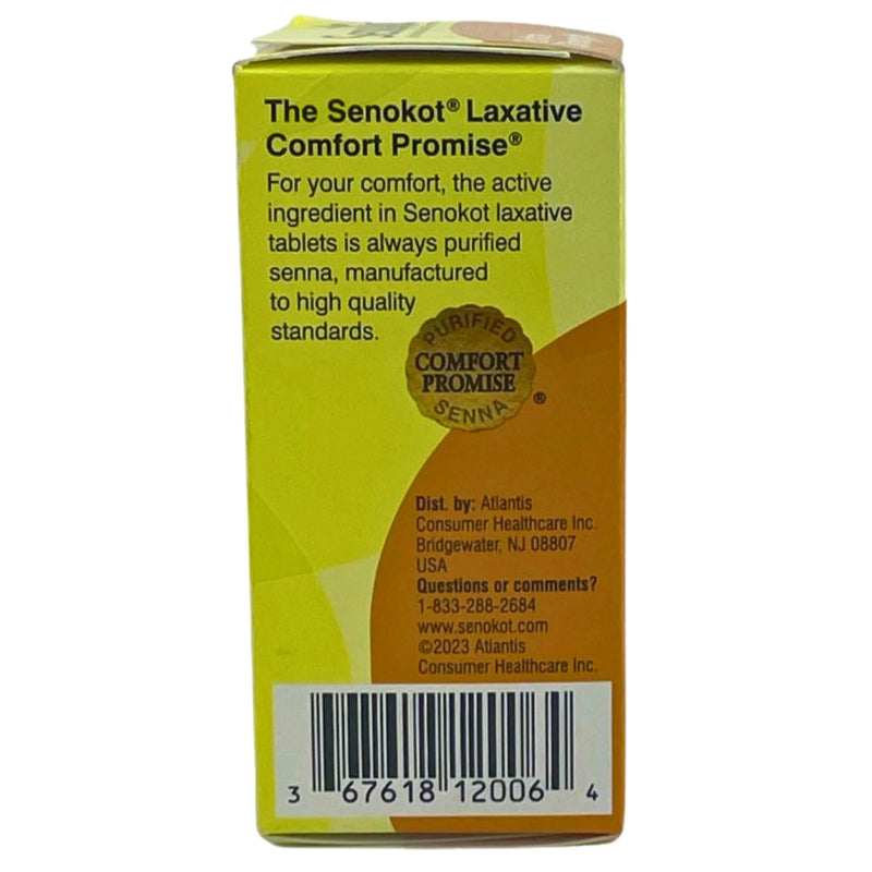 Senokot Extra Strength Standardized Senna Concentrate 36 Tablets Exp 10/2028
