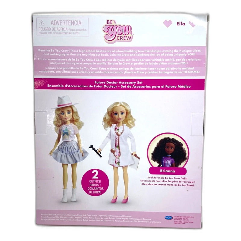 Be You Crew Doll Ella Collectible Fashion Doll Figure Toy New