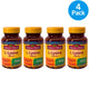Nature Made L-Lysine 1000 mg Immune Support Essential Amino Acid 60ct 4 Pack