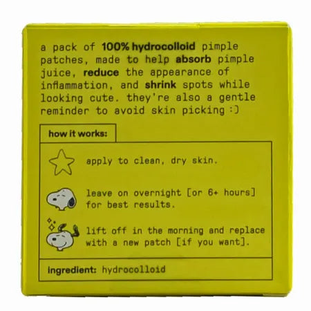 Starface Snoopy Hydrocolloid Pimple Patches Winter Edition 32 Ct 2 Pack