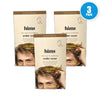 Hims Hair Color Conditioner Under Cover Semi-Permanent Light Brown Pack of 3 New