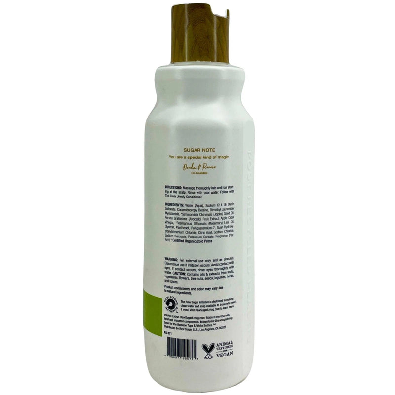 Raw Sugar Truly Unruly Shampoo 18 Oz 2 Pack New