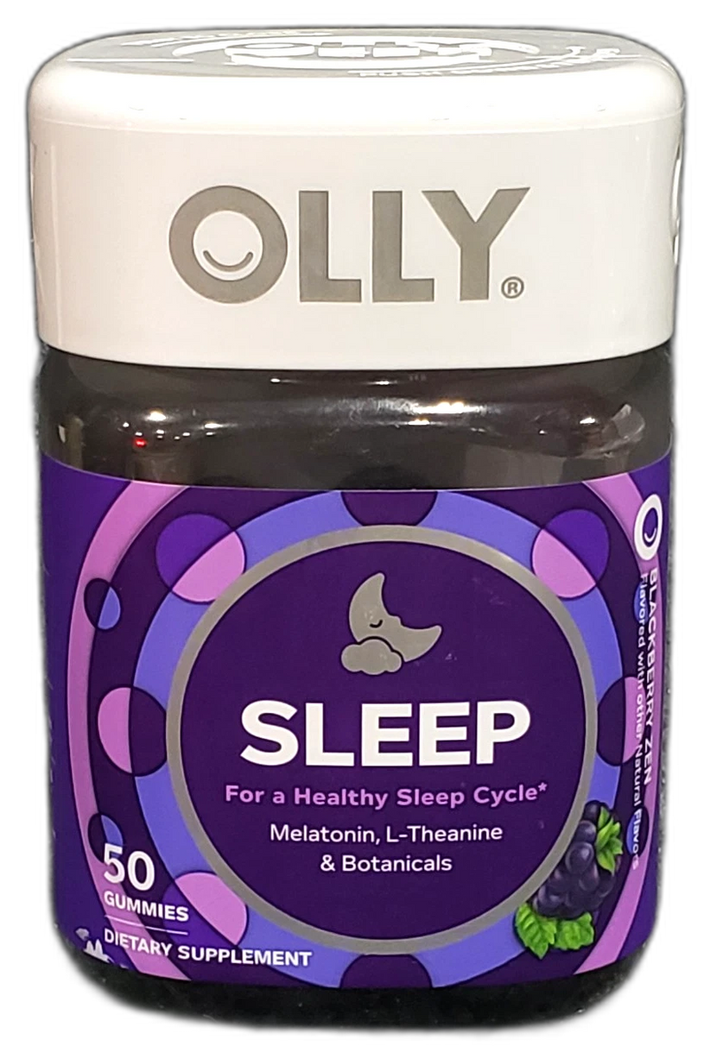 Olly Sleep Melatonin L-Theanine Gummies Exp 01/27 Pack of 4 New