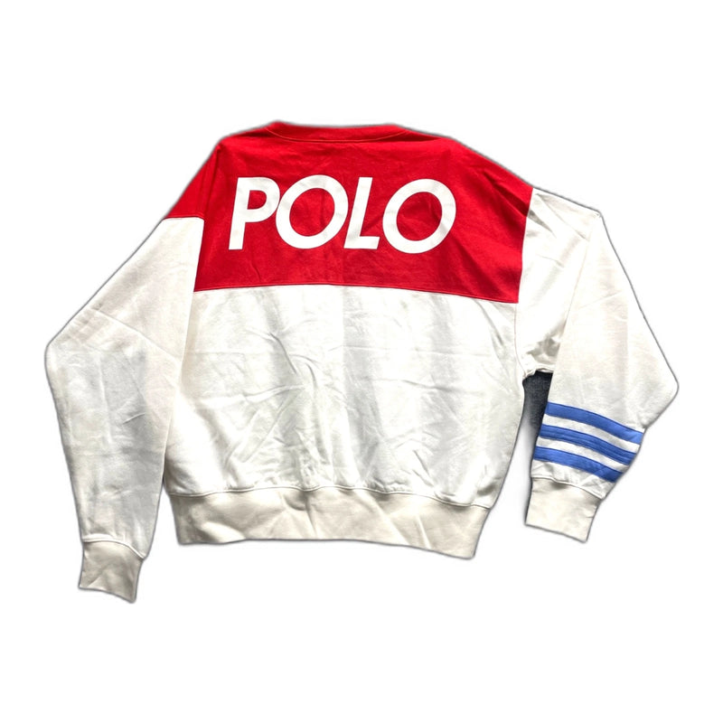 Polo Ralph Lauren Sweater White Red Size M Men's NWOT NWT