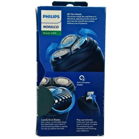 Philips Norelco Shaver 2400 Electric Razor Rechargeable – 1 Pack – New 2