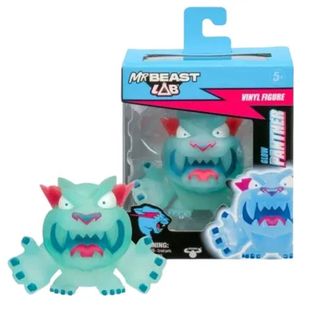 MrBeast Lab Glow Panther Vinyl Figure (1 Pack)